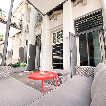 Designer Loft-Ferienwohnung Im Zentrum Mit Tiefgaragen-Parkplatz, Waschmaschine Und Privatterrasse Leipzig Exterior foto